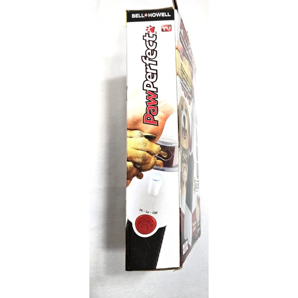 Bell+Howell 2337 PawPerfect Pet Nail Trimmer Filer Grinder for Dogs & Cats